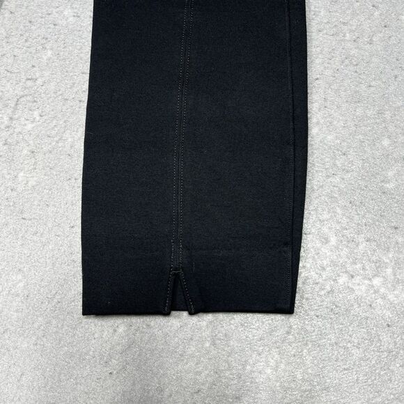 Spanx Pants Womens Sz PM Black The Perfect Pant Ankle Backseam Skinny Leggings - Picture 8 of 12